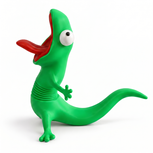Wobbly Lizard That Dances as You Ride