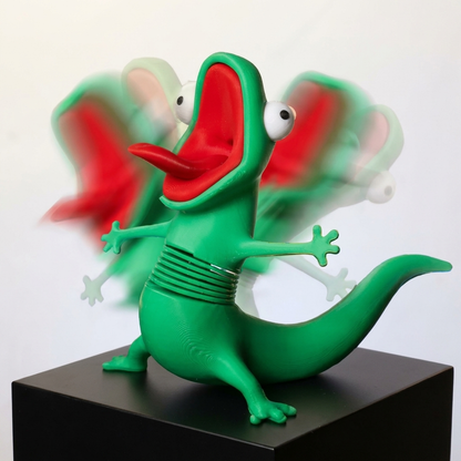 Wobbly Lizard That Dances as You Ride